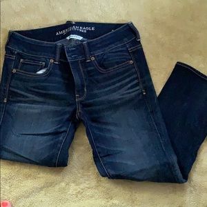 American eagle cropped jeans
